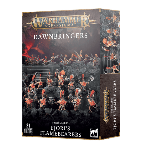Little Shop of Magic Warhammer: Fyreslayers - Fjori's Flamebearers — Miniatures
