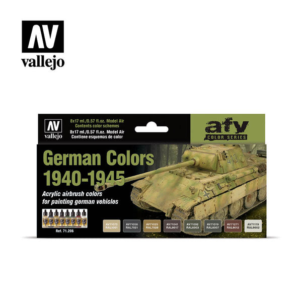 Little Shop of Magic Model Air Set: German Colors 1940-1945 (8 -17ml bottles) — Miniatures