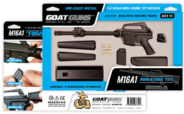 GoatGuns M16A1 Model, Black — Diecast Model Guns