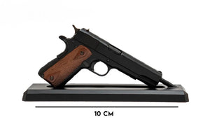 GoatGuns 1/2.5 Scale Die Cast 1911 Model Pistol, Black — Diecast Replica Guns