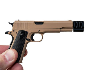 GoatGuns Mini Die Cast 1911 Compensator for 1911 Models — Diecast Replica Guns