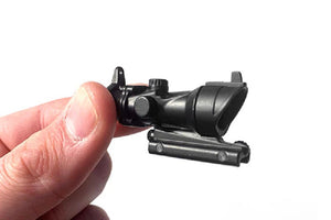 GoatGuns Mini 4X Scope, Fits AR-15 and Bullpup Models — Diecast Replica Guns