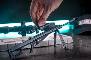 GoatGuns 1/3 Scale Die Cast .50 Cal M82A1 Model, Black — Diecast Replica Guns