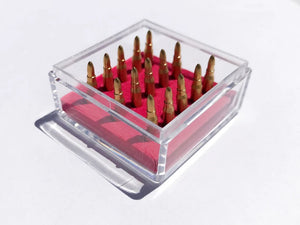 GoatGuns Mini AK Dummy Brass Rounds, for AK47 Models — Diecast Replica Guns