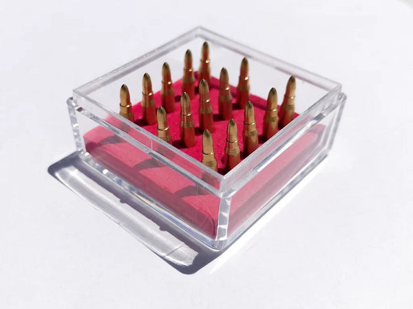 GoatGuns Mini AK Dummy Brass Rounds, for AK47 Models — Diecast Replica Guns