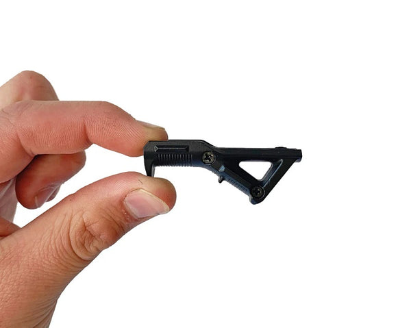 GoatGuns Mini Angled Foregrip, Fits AR / M4 Models — Diecast Replica Guns