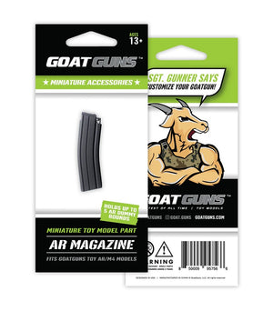 GoatGuns Mini AR Magazine, for AR15/M4 Models — Diecast Replica Guns