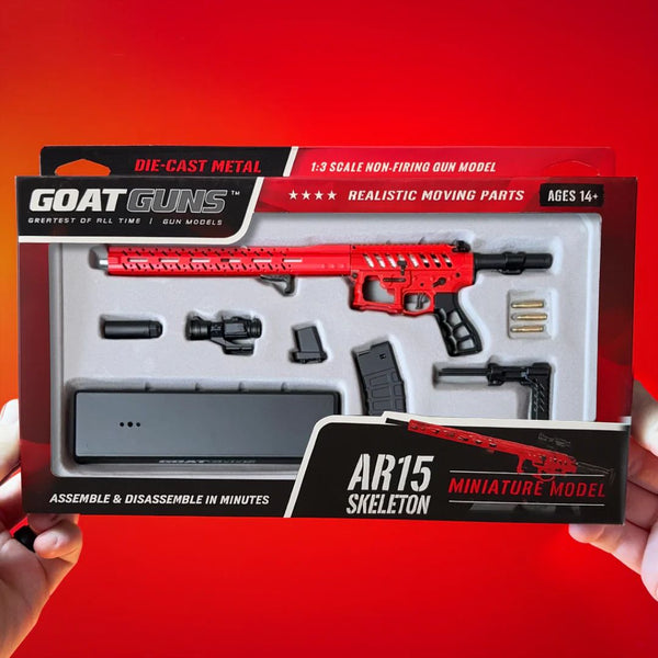 GoatGuns AR15 Skeleton Model — Diecast Replica Guns
