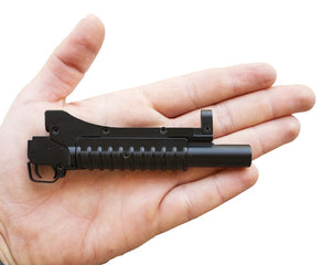 GoatGuns Mini M203 Grenade Launcher, Fits AR15 Base Models — Diecast Replica Guns