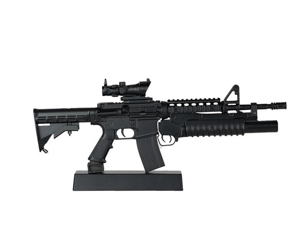 GoatGuns Mini M203 Grenade Launcher, Fits AR15 Base Models — Diecast Replica Guns
