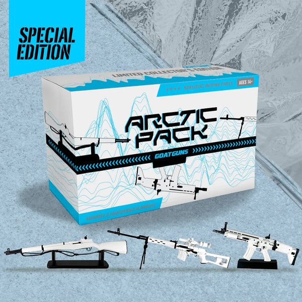 GoatGuns Arctic Kit - Special White Edition — Diecast Model Guns