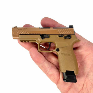 GoatGuns Extended magazine for mini Sig Sauer M17 model in black — Diecast Model Guns