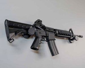 GoatGuns Adhesive Round Wall Peg Mounts for GoatGun Models — Diecast Model Guns