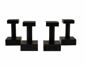 GoatGuns Adhesive Square Wall Peg Mounts, for GoatGun Models — Diecast Model Guns