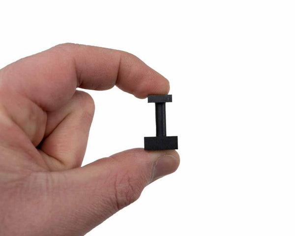 GoatGuns Adhesive Square Wall Peg Mounts, for GoatGun Models — Diecast Model Guns