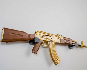 GoatGuns Adhesive Square Wall Peg Mounts, for GoatGun Models — Diecast Model Guns
