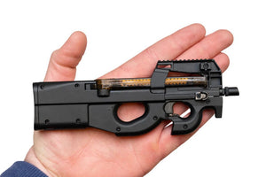 GoatGuns Miniature FN Herstal P90 1:3 Scale Model — Diecast Replica Guns