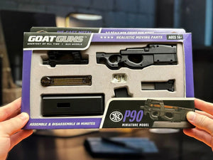 GoatGuns 1/3 Scale Die Cast FN Herstal P90 Model Submachine Gun — Diecast Model Guns