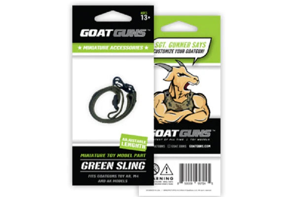 Miniature Sling, Green, Adjustable, for Mini AR & AK