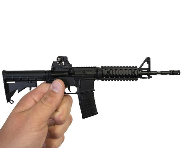 GoatGuns Mini AR Anti Slip Grip Magazine, for AR15/M4 Models — Diecast Replica Guns