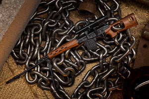 GoatGuns 1/4 Scale Die Cast SVD Model — Diecast Replica Guns