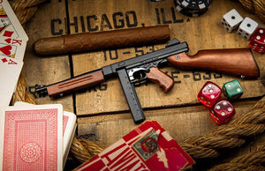 GoatGuns 1/3 Scale Die Cast TSMG Model, Black — Diecast Replica Guns