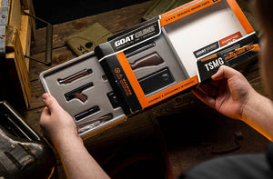 GoatGuns 1/3 Scale Die Cast TSMG Model, Black — Diecast Replica Guns