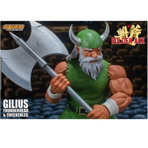ToyShnip Golden Axe Gilius Thunderhead and Chicken Leg 1:12 Scale Action Figure — Action & Toy Figures