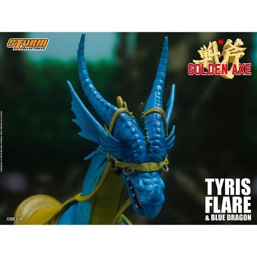 ToyShnip Golden Axe Tyris Flare & Blue Dragon 1:12 Scale Action Figure — Action & Toy Figures