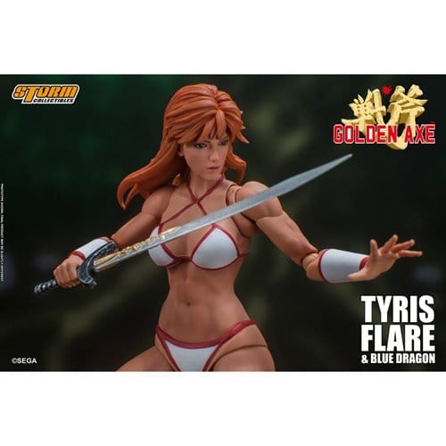ToyShnip Golden Axe Tyris Flare & Blue Dragon 1:12 Scale Action Figure — Action & Toy Figures