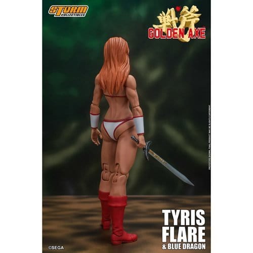 ToyShnip Golden Axe Tyris Flare & Blue Dragon 1:12 Scale Action Figure — Action & Toy Figures