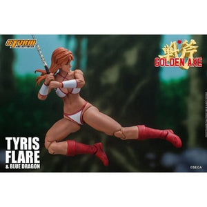 ToyShnip Golden Axe Tyris Flare & Blue Dragon 1:12 Scale Action Figure — Action & Toy Figures