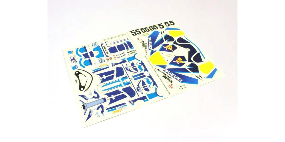 Kyosho GPD101B Decal (S.R.T.SUZUKI RGV-Γ)