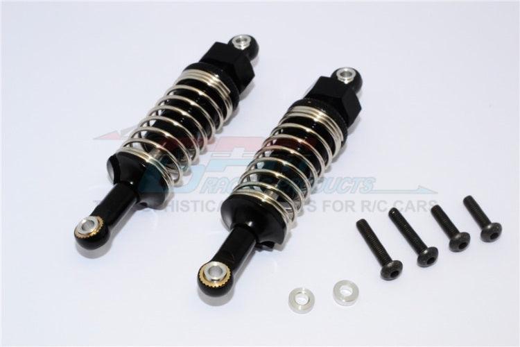 GPM FRONT BALL TOP DAMPER (70MM) Shocks (2) Black Tamiya CC01
