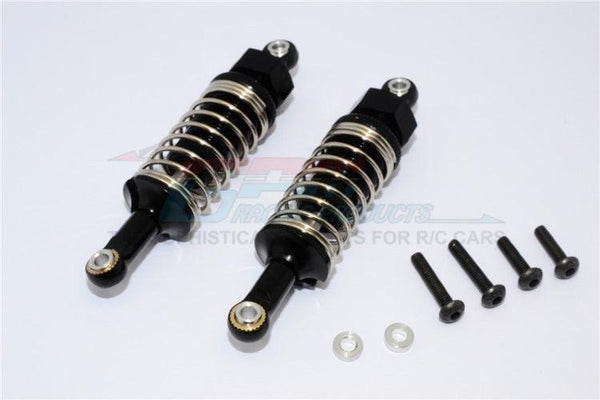 GPM FRONT BALL TOP DAMPER (70MM) Shocks (2) Black Tamiya CC01