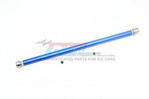 GPM RUS4025S-Blue STAINLESS STEEL+ALUMINUM CENTER DRIVE SHAFT Traxxas Rustler 4x4 / HOSS