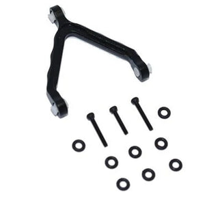 GPM SCX24049F-BK Aluminum Front Upper Link Mount Black Axial 1/24 SCX24 Deadbolt