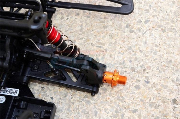 Gpm Aluminum 13mm Hex Adapters Arrma Kraton 6S BLX Monster Truck Red