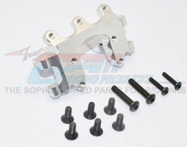 Gpm Aluminum Front Bumper Mount Traxxas 1/10 Craniac Monster Truck Silver