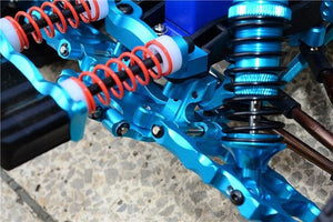 Gpm Aluminum Front Bumper Mount Traxxas 1/10 Craniac Monster Truck Silver