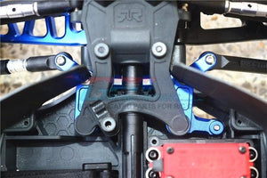 GPM MAG048-B Aluminum Steering Assembly Arrma Granite 4X4 Blue