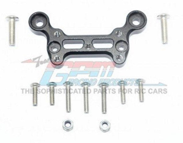 Gpm MAO015-BK Aluminum Front Dirt Guard Mount (12pc Set) Black Arrma Outcast