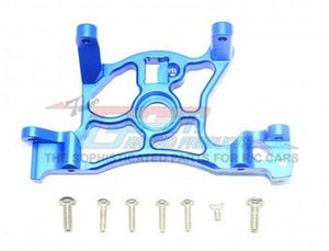 Gpm RUS4036-B Aluminum Rear Spur Gear Cover Mount Blue Traxxas 1/10 Rustler