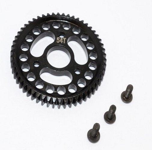 GPM SSLA054T-BK Steel Main Gear (54T) (1Pieces Set) Black Traxxas Slash 4X4