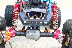 GPM Aluminum Rear Gear Box Mounts (Multiple Positioning Holes) Black TRA TRX-4