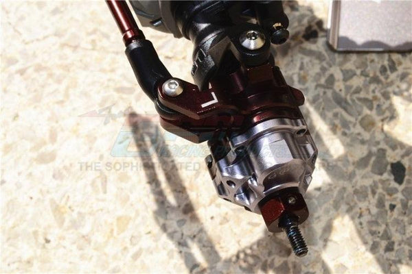 GPM TRX4021-BK Aluminum Front Knuckle Arms Black (1 Pair) Traxxas TRX-4 TRX-6