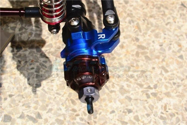 GPM TRX4021-BK Aluminum Front Knuckle Arms Black (1 Pair) Traxxas TRX-4 TRX-6