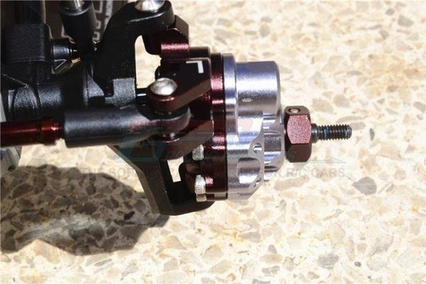 GPM TRX4021-BK Aluminum Front Knuckle Arms Black (1 Pair) Traxxas TRX-4 TRX-6