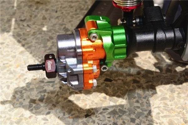 GPM Racing TRX4022-BK Aluminum Rear Knuckle Arms Black Traxxas TRX-4 TRX-6