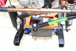 GPM Aluminum 25T Servo Horn W. Built-in Spring Blue Traxxas TRX-4